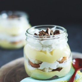 Banana Pudding with Praline Pecans