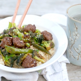 Healthy “Beef” and Broccoli