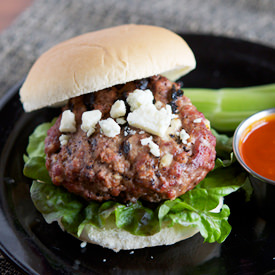 Buffalo Bleu Cheese Burgers