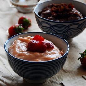 Millet Choco&Strawberyy Pudding