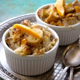 Mango Bread Pudding