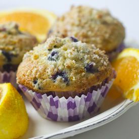 Blueberry Orange Sweet Muffins