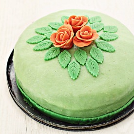 Eggless Princesstarta-Princess Cake