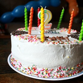 Funfetti Cake – Made from Scratch!