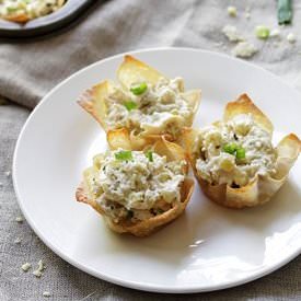 Chunky Chicken Salad Cups