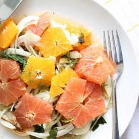 Citrus Salad w/ Roast Fennel & Mint