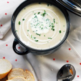 Potato and Leek Cream Soup