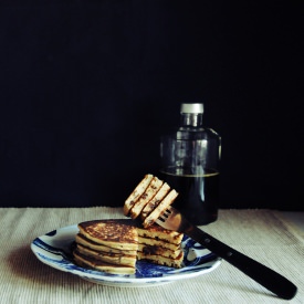 Coconut & Chocolate Chip Pancakes