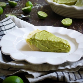 Raw Key Lime Pie