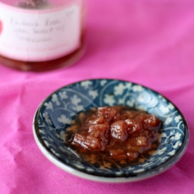 Rhubarb Cardamom Rose Spoon Sweet