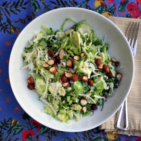 Shaved Brussels Sprout Salad