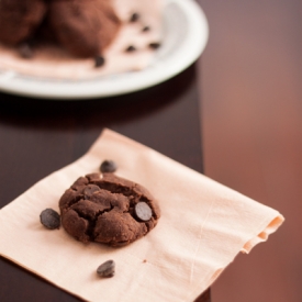 Double Chocolate Chip Vegan Cookies