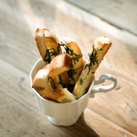 Bread Crusts with Herbs