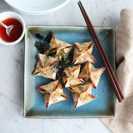 Baked Veggies Wontons!