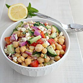 Chickpea and Feta Salad