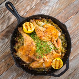 Skillet Roasted Chicken