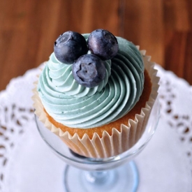 Blueberry Pie Cupcake