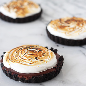 Chocolate Marshmallow Tarts