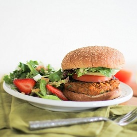 Sweet Potato Veggie Burgers