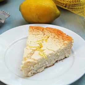 Lemon Honey Cheesecake