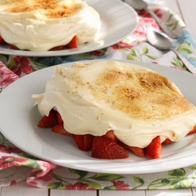 Gratinated Strawberries