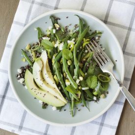 Green Bean & Avocado Quinoa Salad