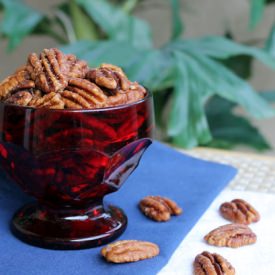 Cinnamon Spiced Pecans