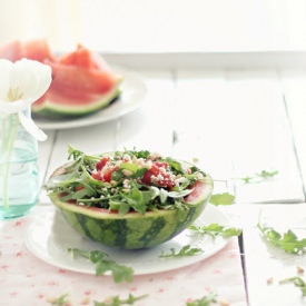 Grilled Watermelon Salad