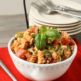 Tomato Feta Pasta Salad