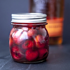 Vanilla-Bourbon Cherries