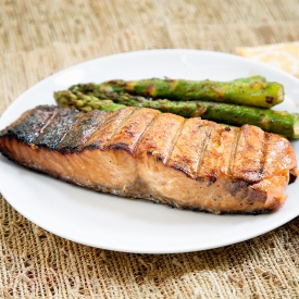 Asian Marinated Grilled Salmon