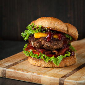 Barbecue Bacon Cheeseburger