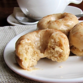 Banana Donuts with Brown Butter