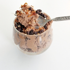 German Chocolate Mousse