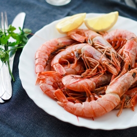 Prawns in Simple Marinade