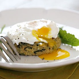 Quinoa and Spinach Patties