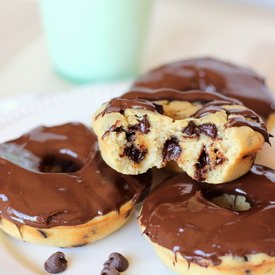 Chocolate Chip Yogurt Donuts