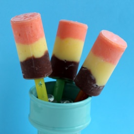 Neapolitan Pudding Pops