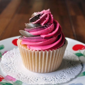 Cherry Cola Cupcakes