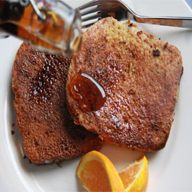 Orange Brulee French Toast