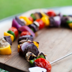 Tipsy Grilled Beef Kabobs