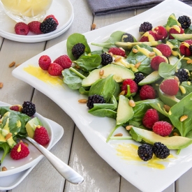 Anti-Aging Avocado Berry Salad