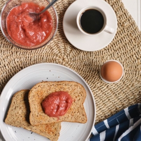 Rhubarb and Strawberry Jam