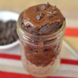 Single Serve Chocolate Cake Muffin