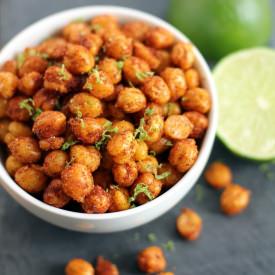 Pan-Fried Crispy Chickpeas