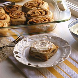 Banana Bread Cinnamon Rolls