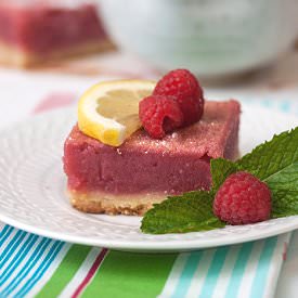 Raspberry Lemonade Bars