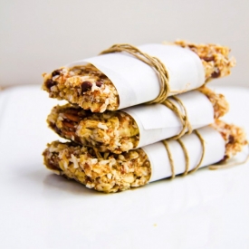 Honey Coconut Granola Bars