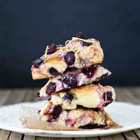 Blackberry Lemon Scones