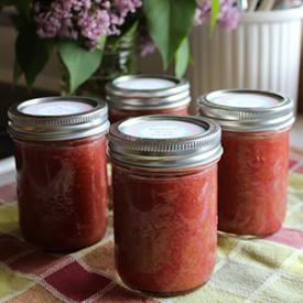 Vanilla Rhubarb Sauce